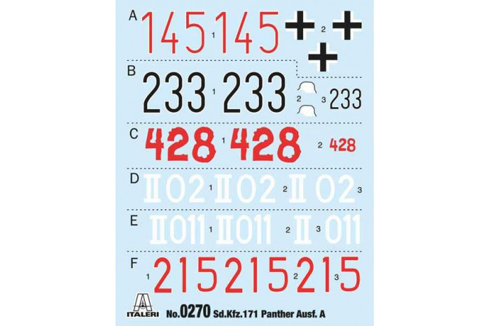Model Kit tank 0270 - Sd.Kfz. 171 Panther Ausf A (1:35)