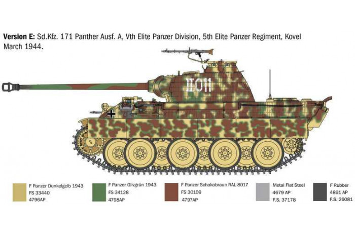 Model Kit tank 0270 - Sd.Kfz. 171 Panther Ausf A (1:35)