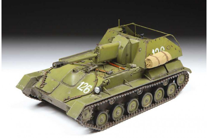 Model kit military 3662 - Su-76 Soviet self propelled gun (1:35)