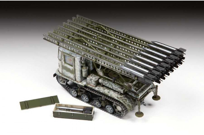 Model kit military 3700 - STZ-5 with BM-13 "KATYUSHA" (1:35)