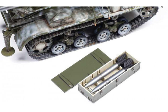 Model kit military 3700 - STZ-5 with BM-13 "KATYUSHA" (1:35)