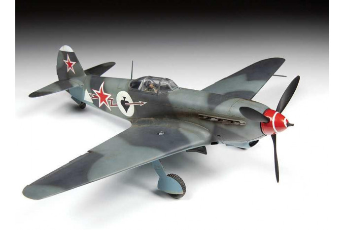 Model kit letadlo 4831 - Yak-9-T with cannon (1:48)