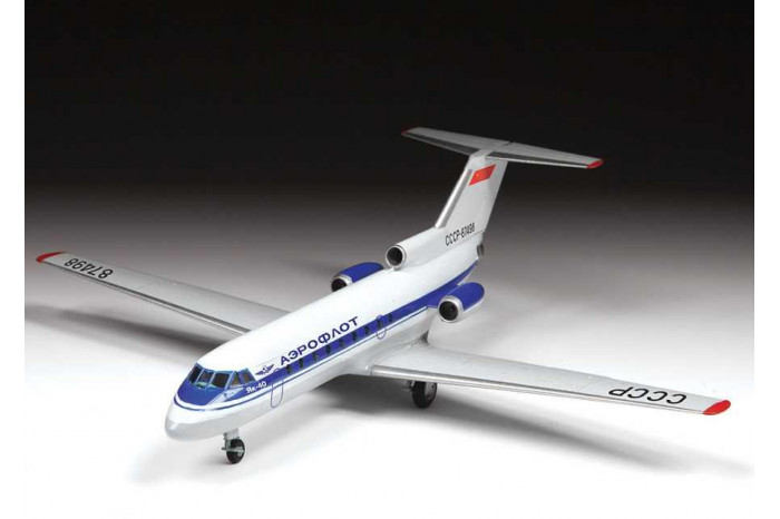 Model kit letadlo 7030 - Yak-40 Regional Jet (1:144)