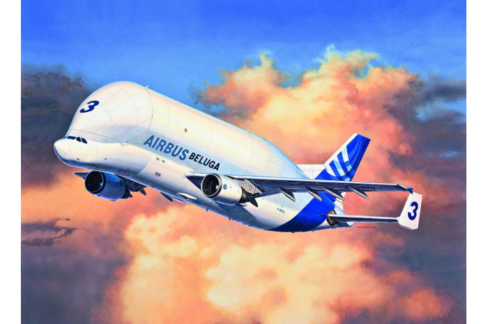 Plastic ModelKit letadlo 03817 - Airbus A300-600ST "Beluga" (1:144)