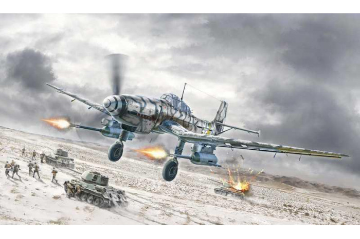 Model Kit letadlo 1466 - Ju-87 G-2 Kanonenvogel (1:72)