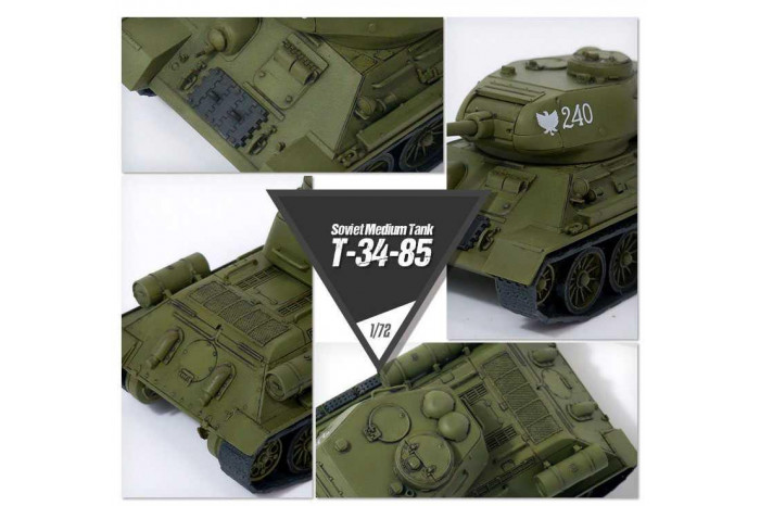 Model Kit tank 13421 - Soviet Medium Tank T-34-85 (1:72)