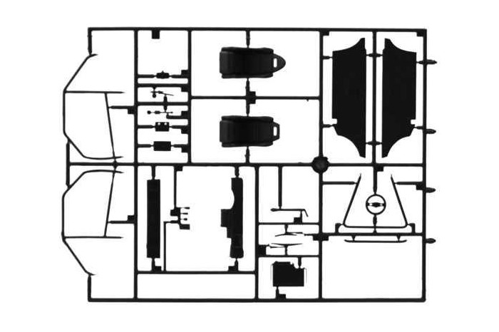 Model Kit auto 3667 - FIAT 131 Abarth Rally OLIO FIAT (1:24)
