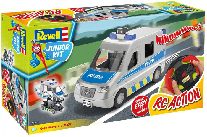 Junior Kit auto 00972 - Police Van (1:20)