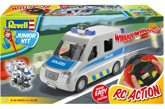 Junior Kit auto 00972 - Police Van (1:20)
