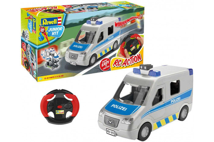 Junior Kit auto 00972 - Police Van (1:20)