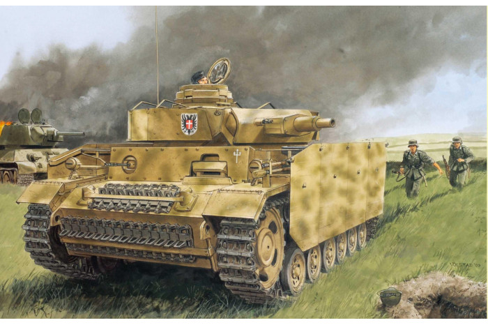 Model Kit tank 6474 - Pz.Kpfw.III Ausf.N w/SCHÜRZEN (SMART KIT) (1:35)
