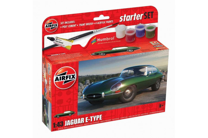 Starter Set auto A55009 - Jaguar E-Type (1:43)