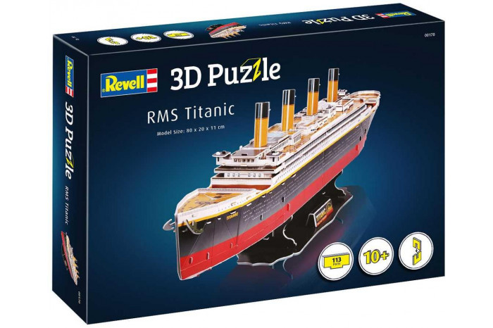 3D Puzzle REVELL 00170 - Titanic