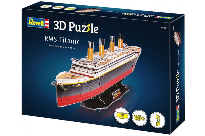 3D Puzzle REVELL 00170 - Titanic