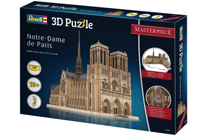 3D Puzzle REVELL 00190 - Notre Dame de Paris
