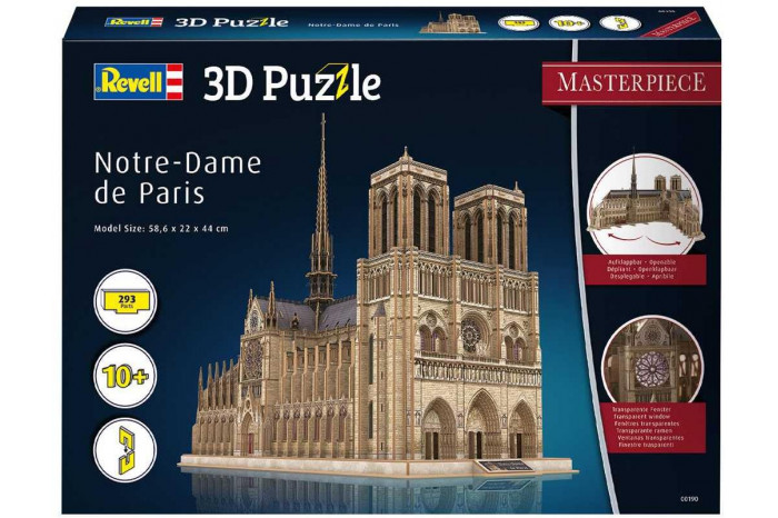 3D Puzzle REVELL 00190 - Notre Dame de Paris