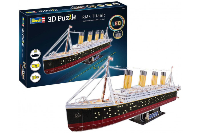 3D Puzzle REVELL 00154 - RMS Titanic (LED Edition)