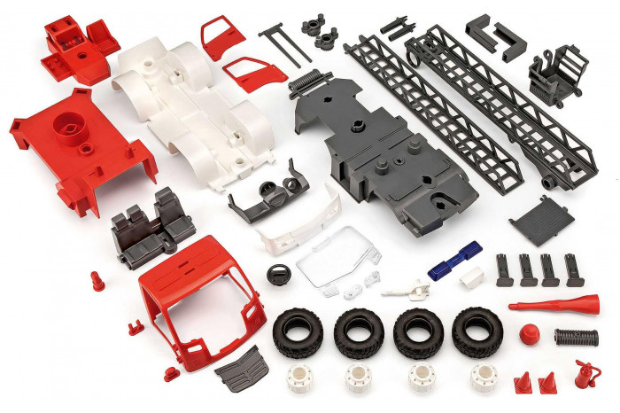 First Construction truck 00914 - Ladder Fire Truck (1:20)