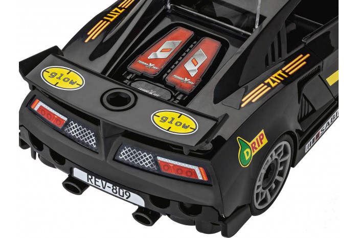 First Construction auto 00923 - Racing Car (černé) (1:20)