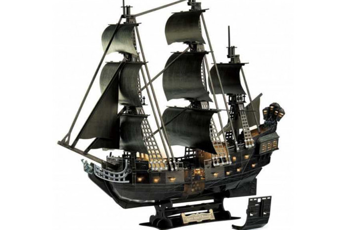 3D Puzzle REVELL 00155 - Black Pearl (LED Edition)