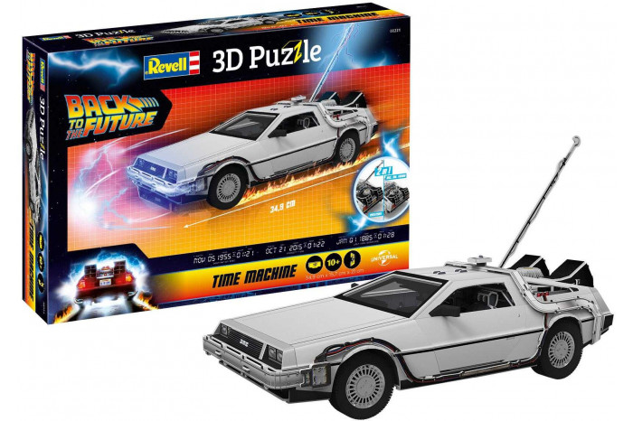 3D Puzzle REVELL 00221 - DeLorean "Back to the Future"