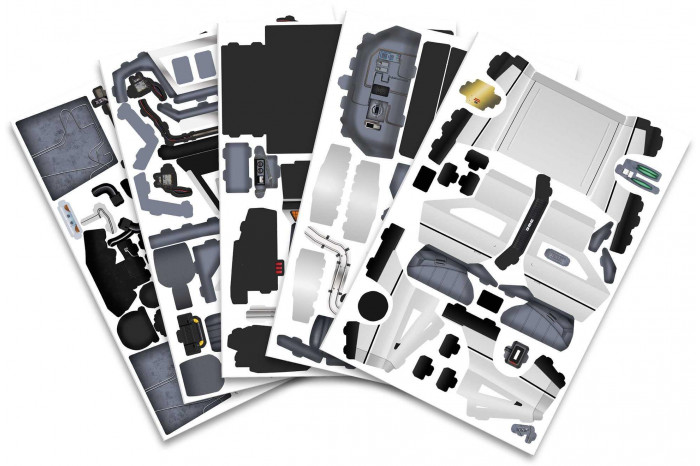 3D Puzzle REVELL 00221 - DeLorean "Back to the Future"