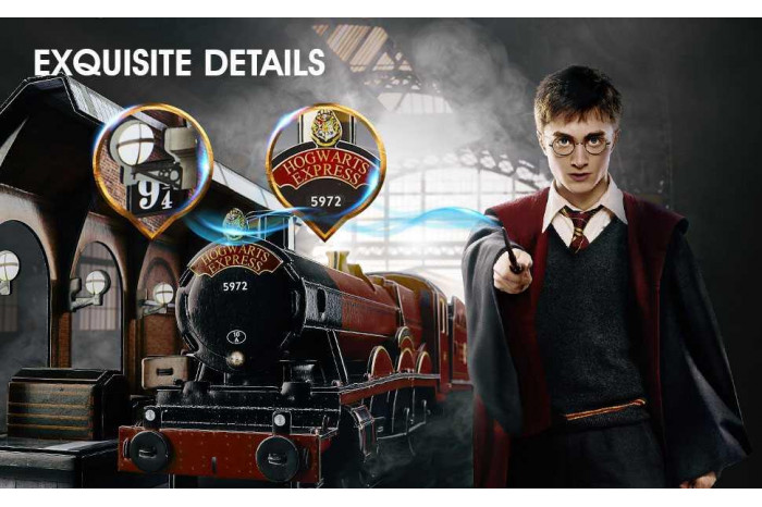 3D Puzzle REVELL 00303 - Harry Potter Hogwarts Express Set