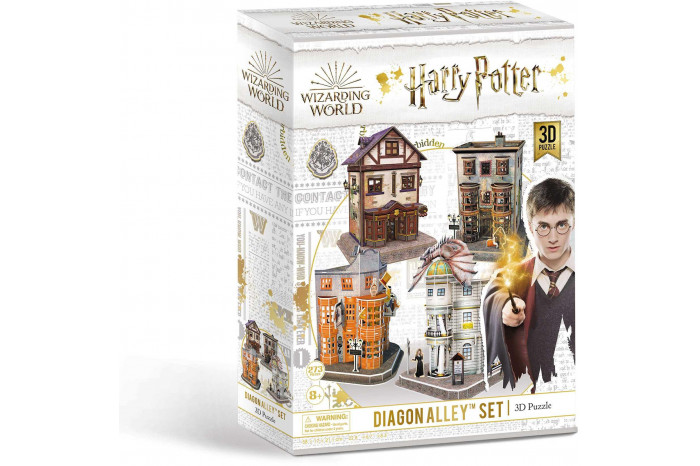 3D Puzzle REVELL 00304 - Harry Potter Diagon Alley Set