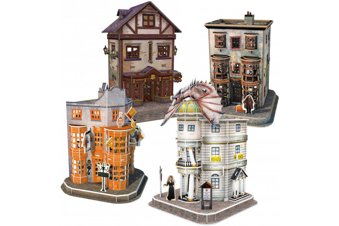 3D Puzzle REVELL 00304 - Harry Potter Diagon Alley Set
