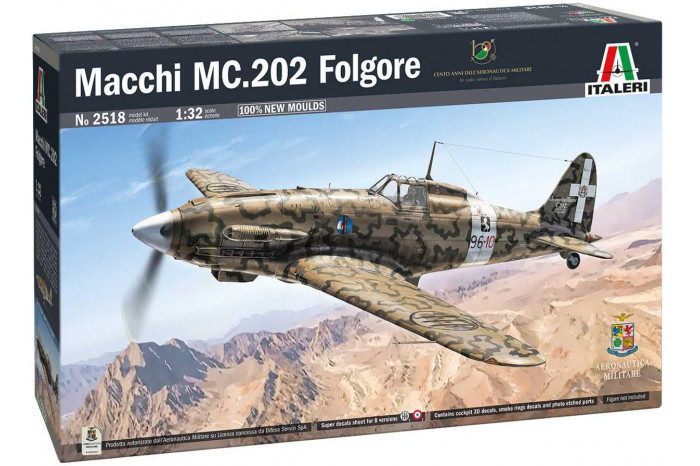 Model Kit letadlo 2518 - MC.202 Folgore (1:32)
