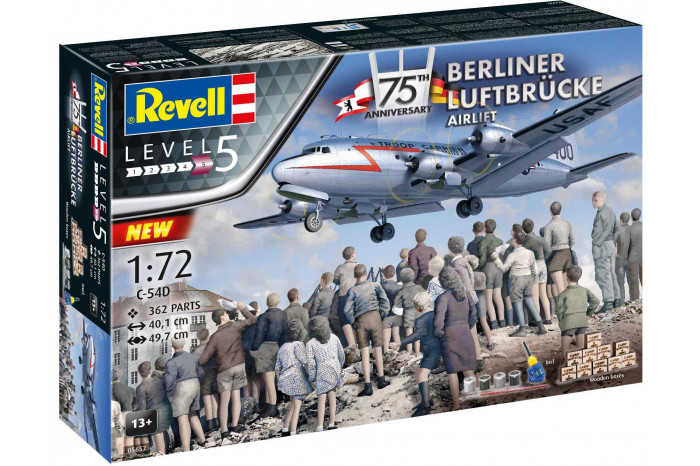 Gift-Set letadlo 05652 - 75th Anniversary "Berliner Luftbrücke" (1:72)