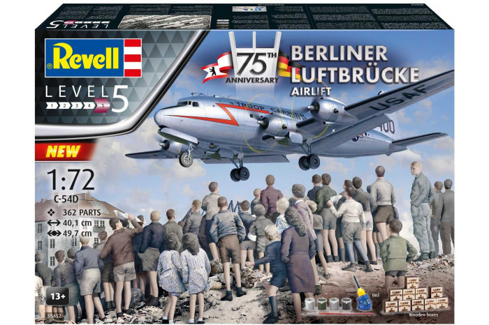 Gift-Set letadlo 05652 - 75th Anniversary "Berliner Luftbrücke" (1:72)