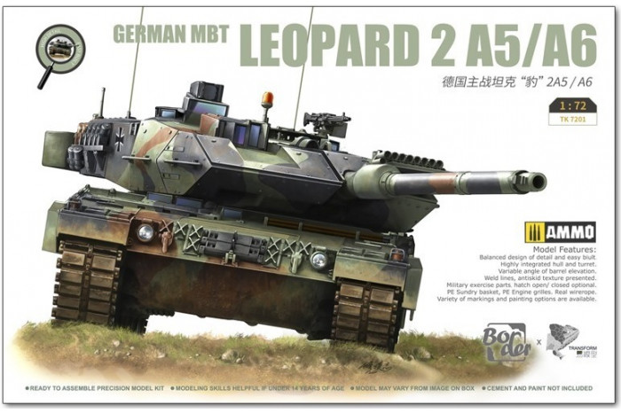 Leopard 2 A5/A6 (1:72) - 7201