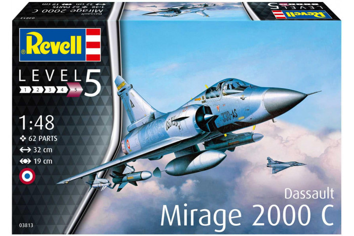 Plastic ModelKit letadlo 03813 - Dassault Mirage 2000C (1:48)