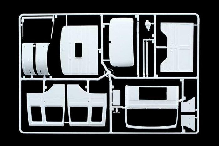 Model Kit truck 0756 - MAN 26.321 FORMEL SIX (1:24)