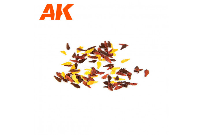 Barevné aršíky na výrobu listí (Punching Leaves Sheets Set) - 8147