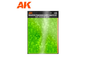 Punching Leaves Sheets Set - 8147