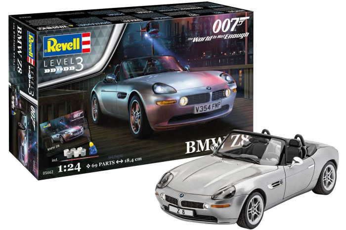 Gift-Set James Bond 05662 - "The World Is Not Enough" BMW Z8 (1:24)