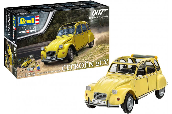 Gift-Set James Bond 05663 - "For Your Eyes Only" Citroen 2 CV (1:24)