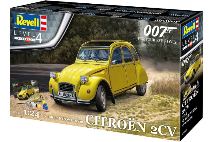 Gift-Set James Bond 05663 - "For Your Eyes Only" Citroen 2 CV (1:24)