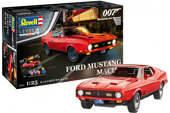Gift-Set James Bond 05664 - "Diamonds Are Forever" Ford Mustang I (1:25)