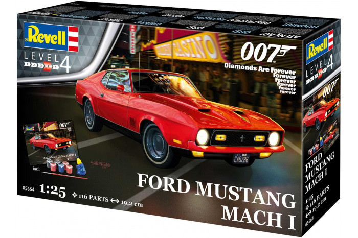 Gift-Set James Bond 05664 - "Diamonds Are Forever" Ford Mustang I (1:25)