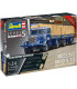 Gift-Set auto 07580 - Büssing 8000 S 13 with Trailer "Platinum Edition" (1:24)