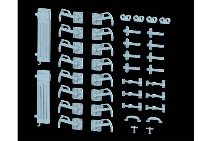 Gift-Set auto 07580 - Büssing 8000 S 13 with Trailer "Platinum Edition" (1:24)