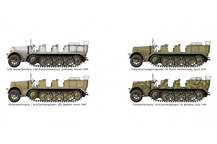 Sd.Kfz.7 - mtl. Zgkrwg. 8t w/Crew (1:35) - 35037