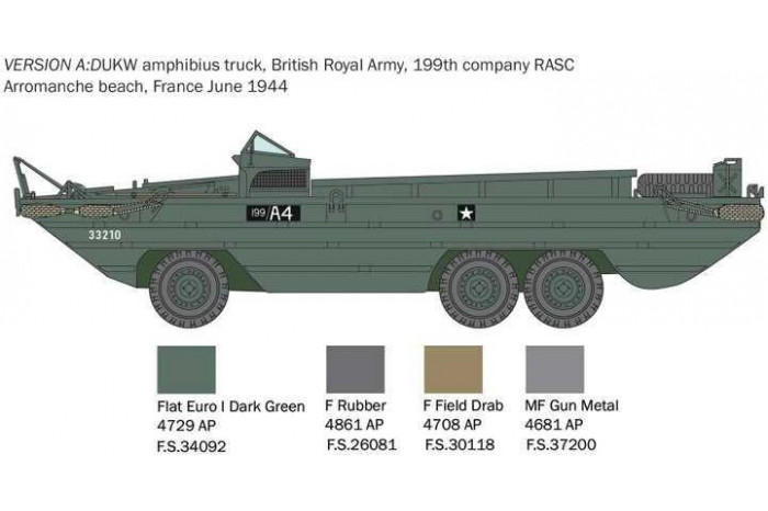 Model Kit military 6392 - DUKW (1:35)