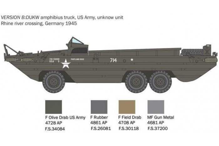 Model Kit military 6392 - DUKW (1:35)