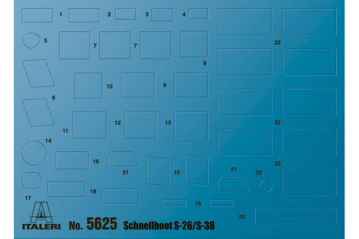 Model Kit loď 5625 - SCHNELLBOOT S-26/S-38 (1:35)