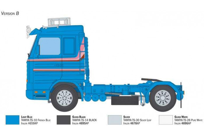 Model Kit truck 3950 - Scania R143 M500 Streamline 4x2 (1:24)