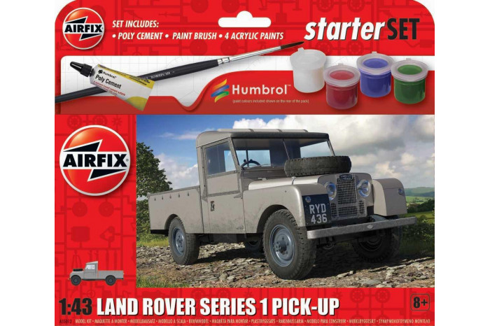 Starter Set auto A55012 - Land Rover Series 1 (1:43)